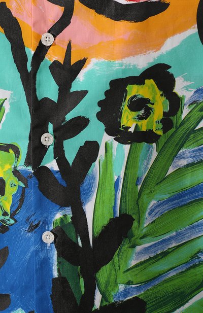 Хлопковая рубашка MARNI, арт. CAMAW49P14/SCQ73, фото 5