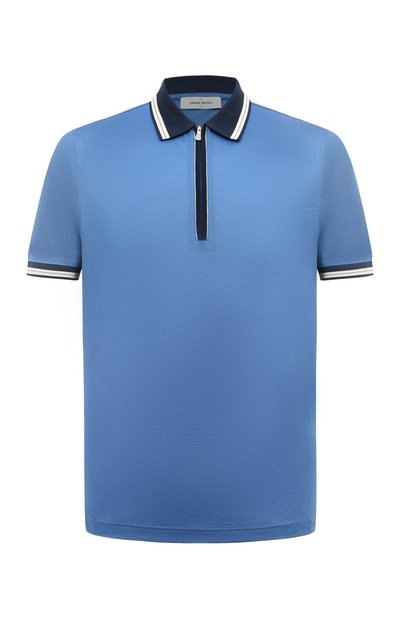 Мужская хлопковое поло GRAN SASSO, арт. 60147/74219