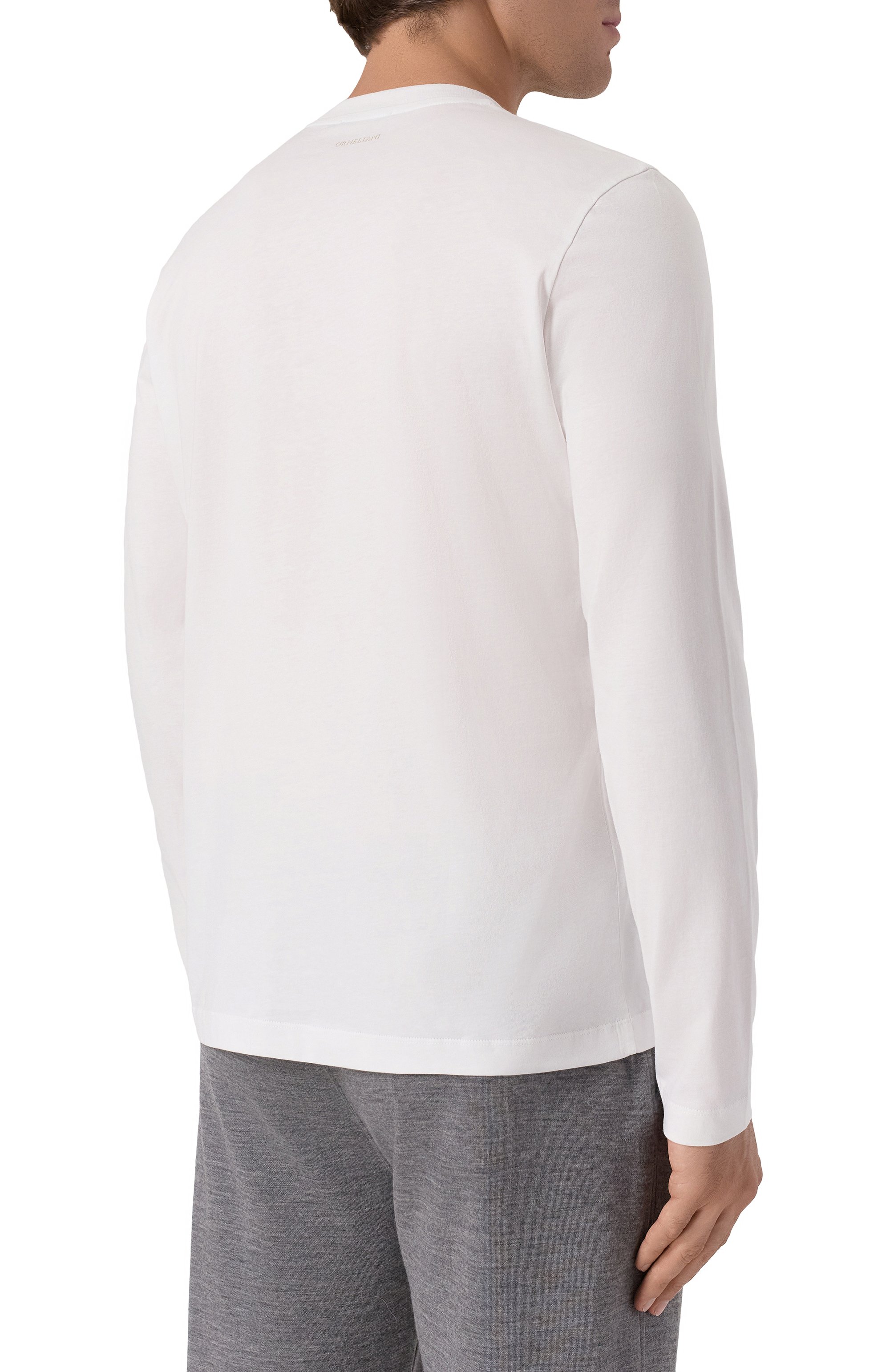 Хлопковый лонгслив CORNELIANI, арт. 26G570-2625022, фото 4