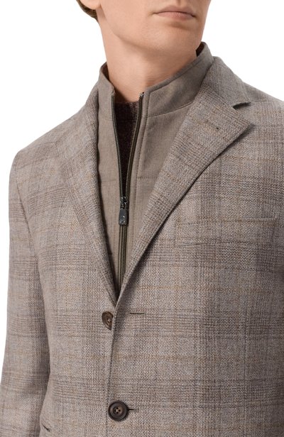 Шерстяной пиджак CORNELIANI, арт. 286557/2A16226,  фото 5