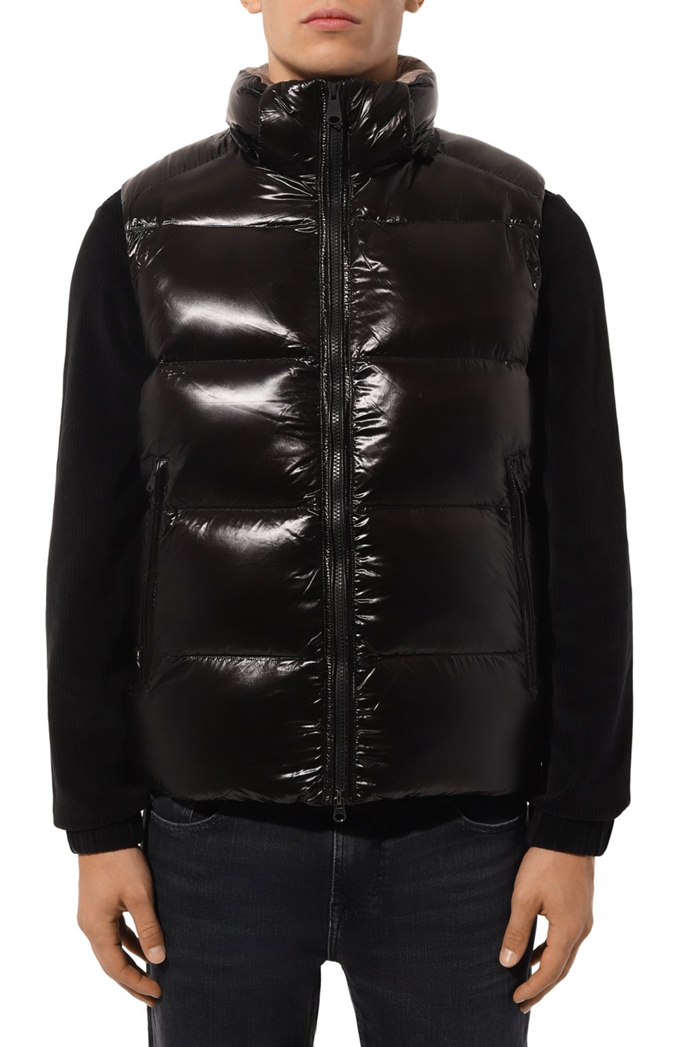 Пуховый жилет HETREGO черного цвета по цене 47150 руб., арт. 8N560/WAY, фото 7 Пуховый жилет HETREGO, арт. 8N560/WAY, фото 7