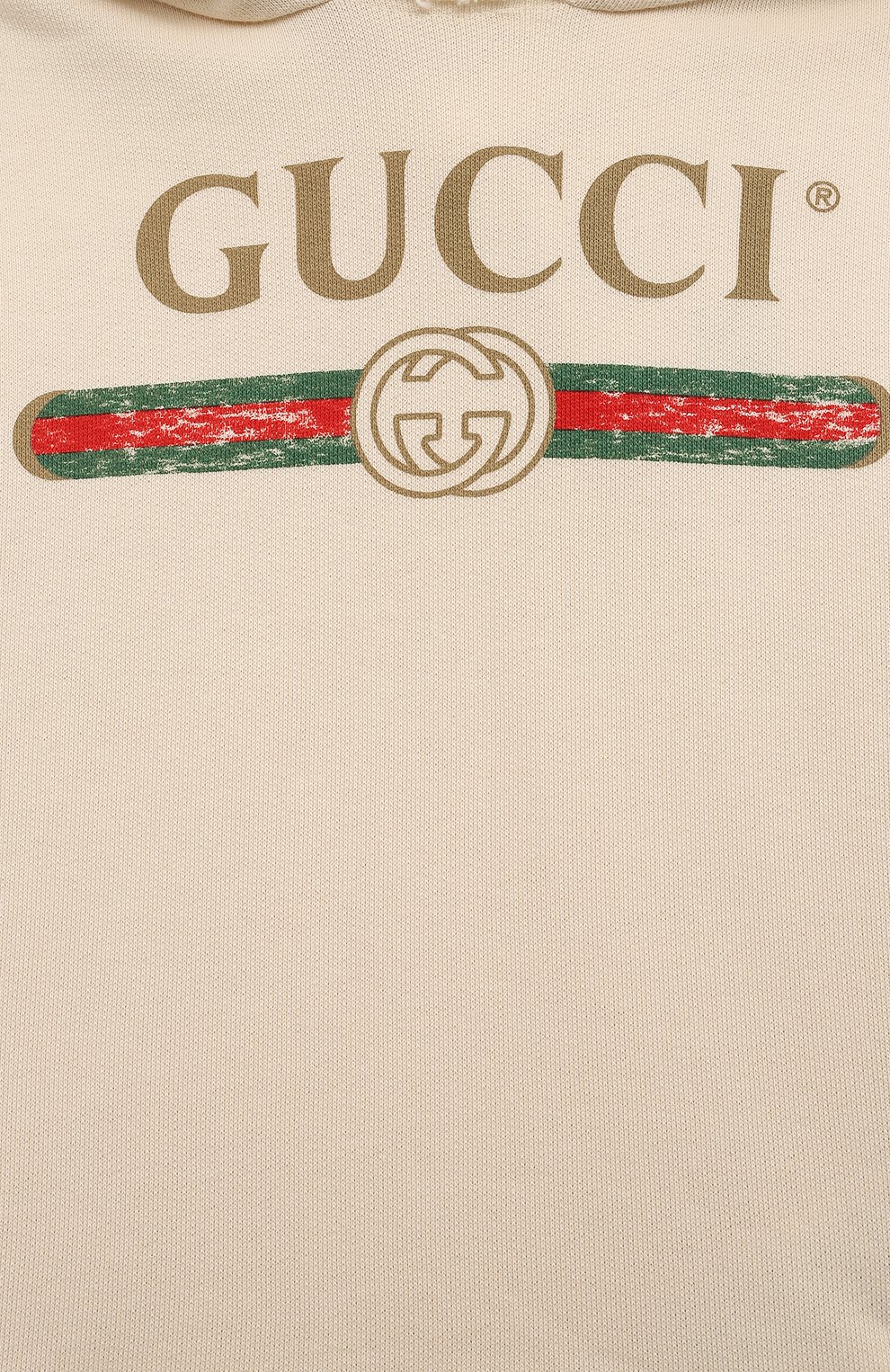 Хлопковое худи GUCCI, арт. 532555/X9P00, фото 3