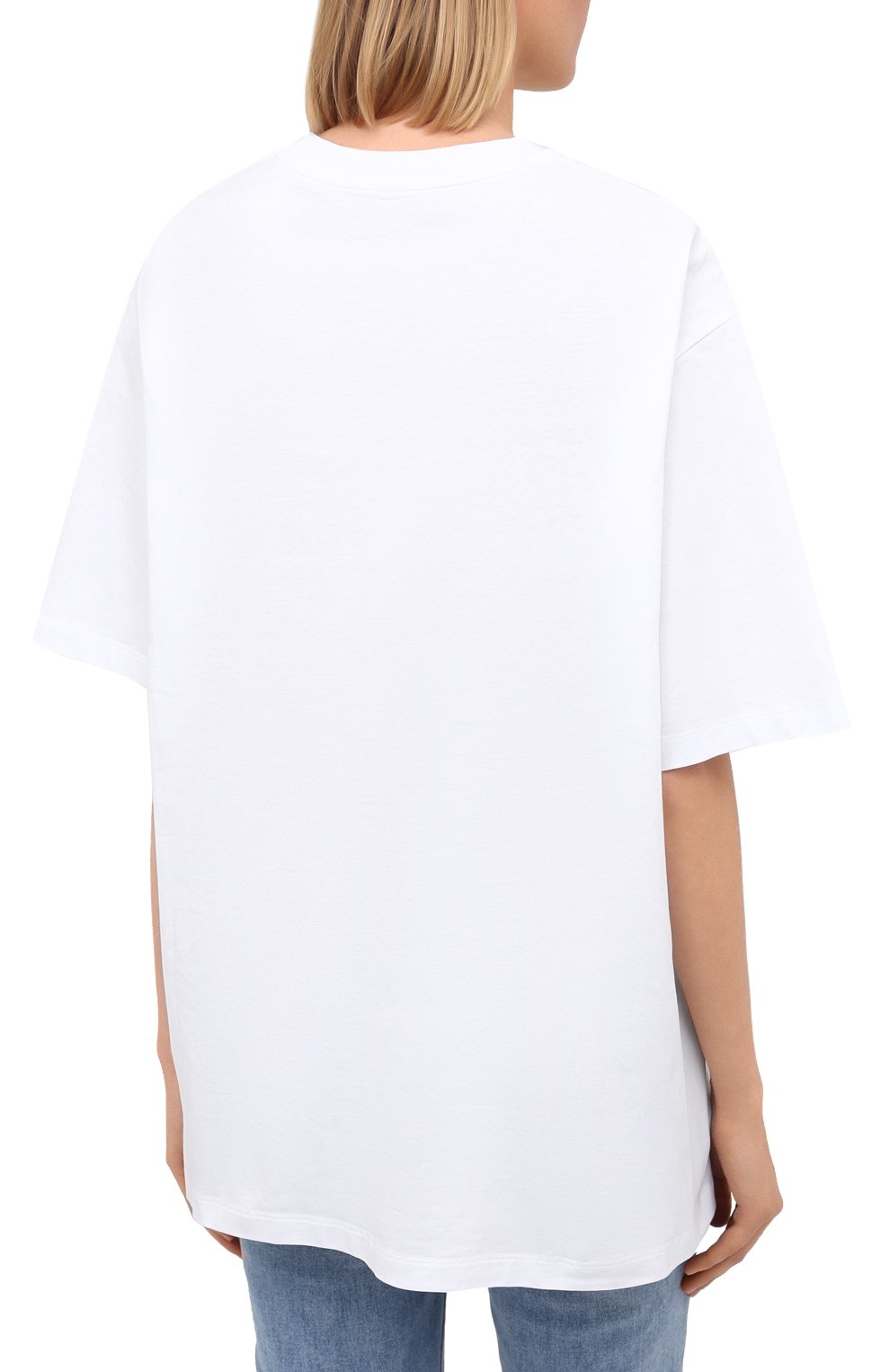 Хлопковая футболка MSGM, арт. 2943MDM79 207648, фото 4