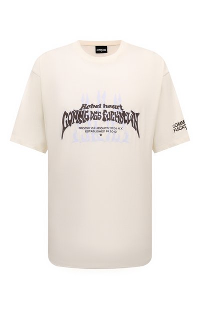 Хлопковая футболка COMME DES FUCKDOWN, арт. CFABM01387, фото 1