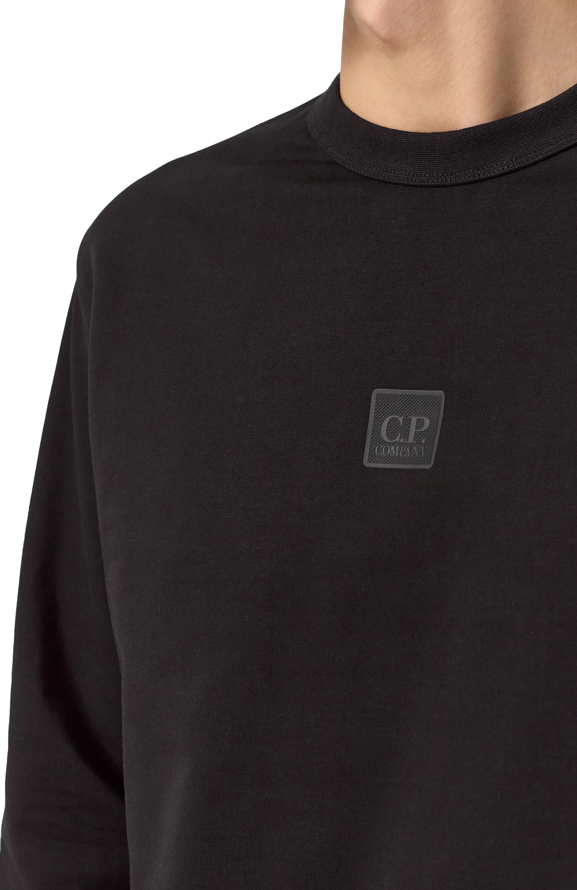 Хлопковый свитшот C.P. COMPANY, арт. 18CLSS032A006452W, фото 5