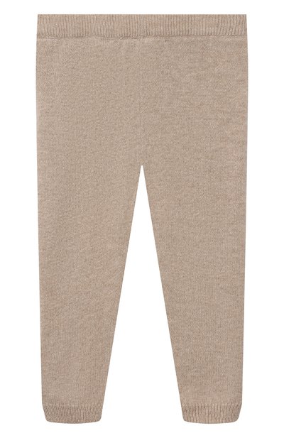 Кашемировые брюки OSCAR ET VALENTINE бежевого цвета по цене 12000 руб., арт. W23LEG01S, фото 2 Кашемировые брюки OSCAR ET VALENTINE, арт. W23LEG01S, фото 2