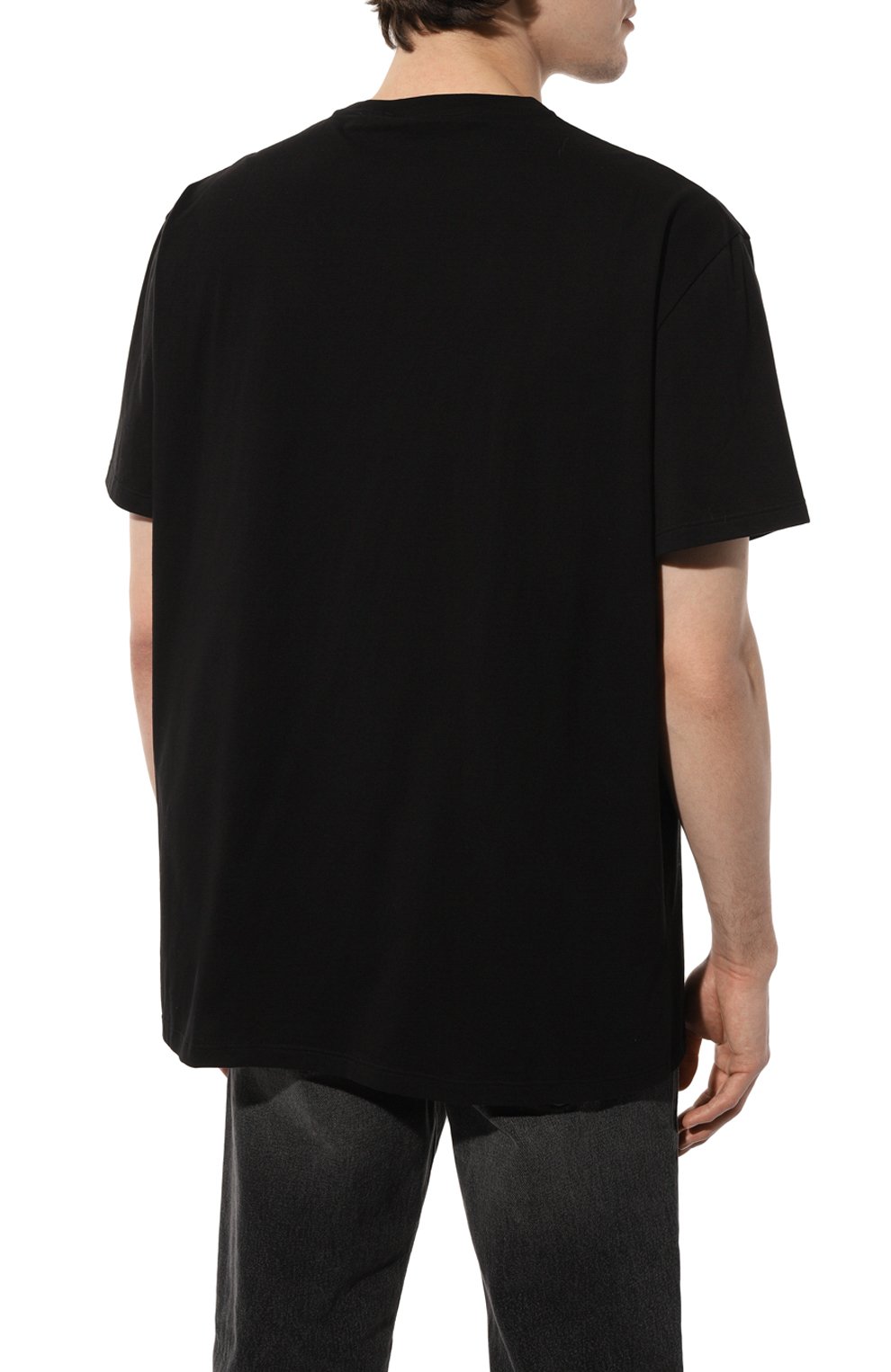 Хлопковая футболка ALEXANDER MCQUEEN, арт. 704988QTZ09, фото 4