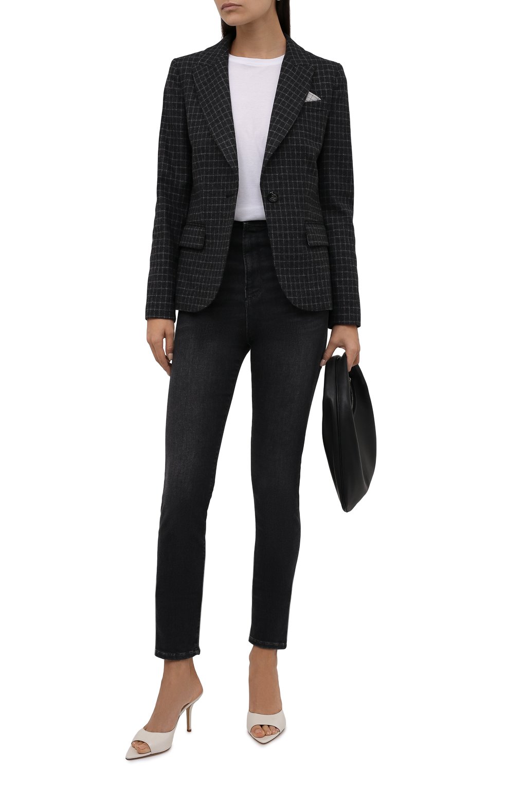 Джинсы EMPORIO ARMANI серого цвета по цене 23150 руб., арт. 6K2J64/2DI7Z, фото 2 Джинсы EMPORIO ARMANI, арт. 6K2J64/2DI7Z, фото 2