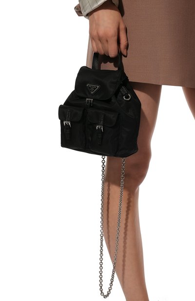 Рюкзак re-nylon mini PRADA, арт. 1BH029-RV44-F0002-DOO, фото 2