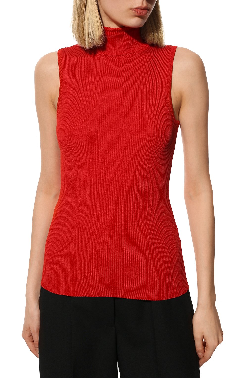 Топ NOBLE&BRULEE красного цвета по цене 13000 руб., арт. NB1222001, фото 3 Топ NOBLE&BRULEE, арт. NB1222001, фото 3