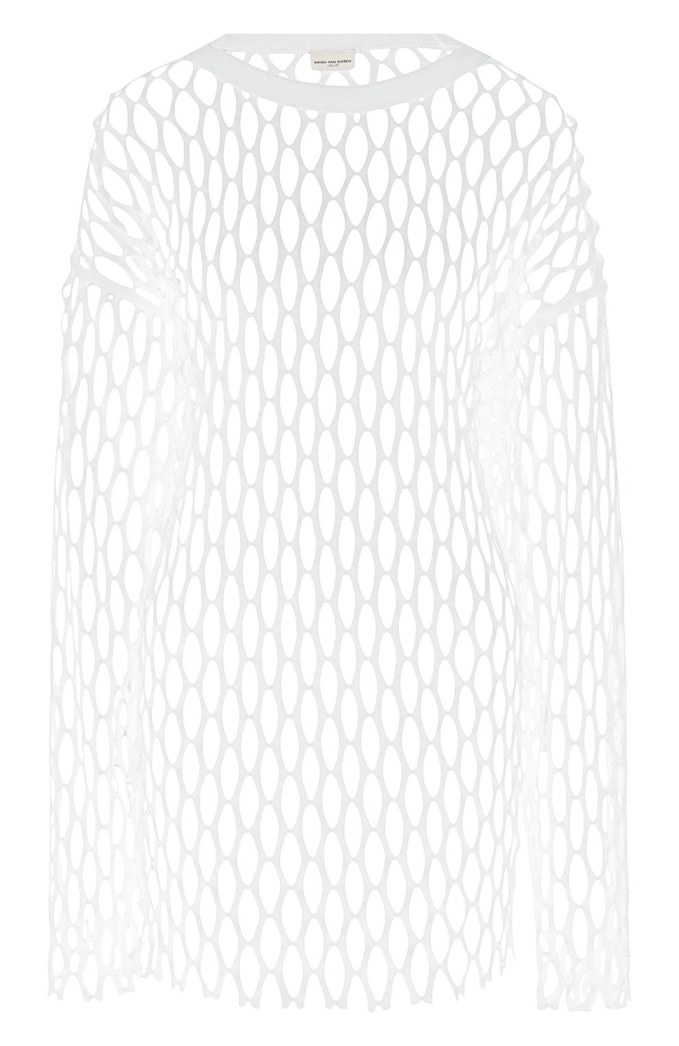 Пуловер DRIES VAN NOTEN белого цвета по цене 28200 руб., арт. 211-11168-2632, фото 1 Пуловер DRIES VAN NOTEN, арт. 211-11168-2632, фото 1