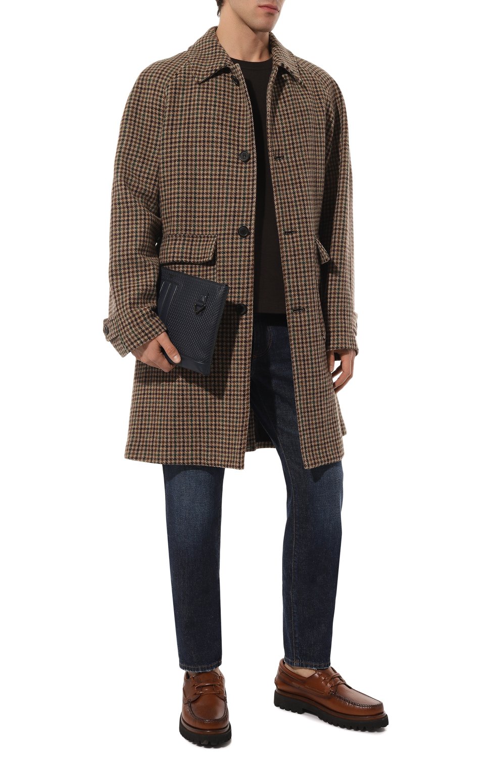 Кожаная борсетка BALLY, арт. 603165/25877, фото 7