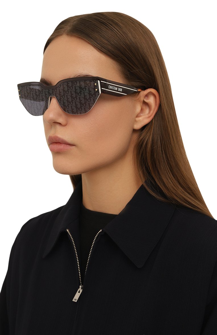 Женские солнцезащитные очки DIOR EYEWEAR синего цвета, арт. DI0RCLUB M3U 30B8 | Фото 2 (Тип очков: С/з; Материал: Пластик, Металл; Региональные ограничения белый список (Axapta Mercury): Не проставлено; Нос: Не проставлено; Оптика Гендер: оптика-женское; Очки форма: Маска)