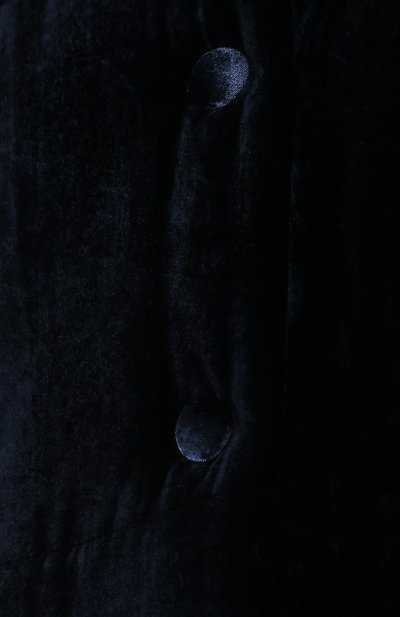 Бархатный пуховик с отложным воротником MONTECORE, арт. 2526C460/182801, фото 5