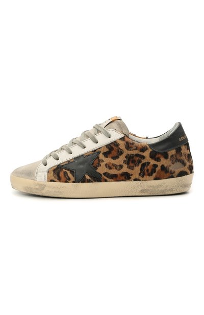 Комбинированные кеды superstar GOLDEN GOOSE DELUXE BRAND, арт. GWF00101.F000565, фото 3