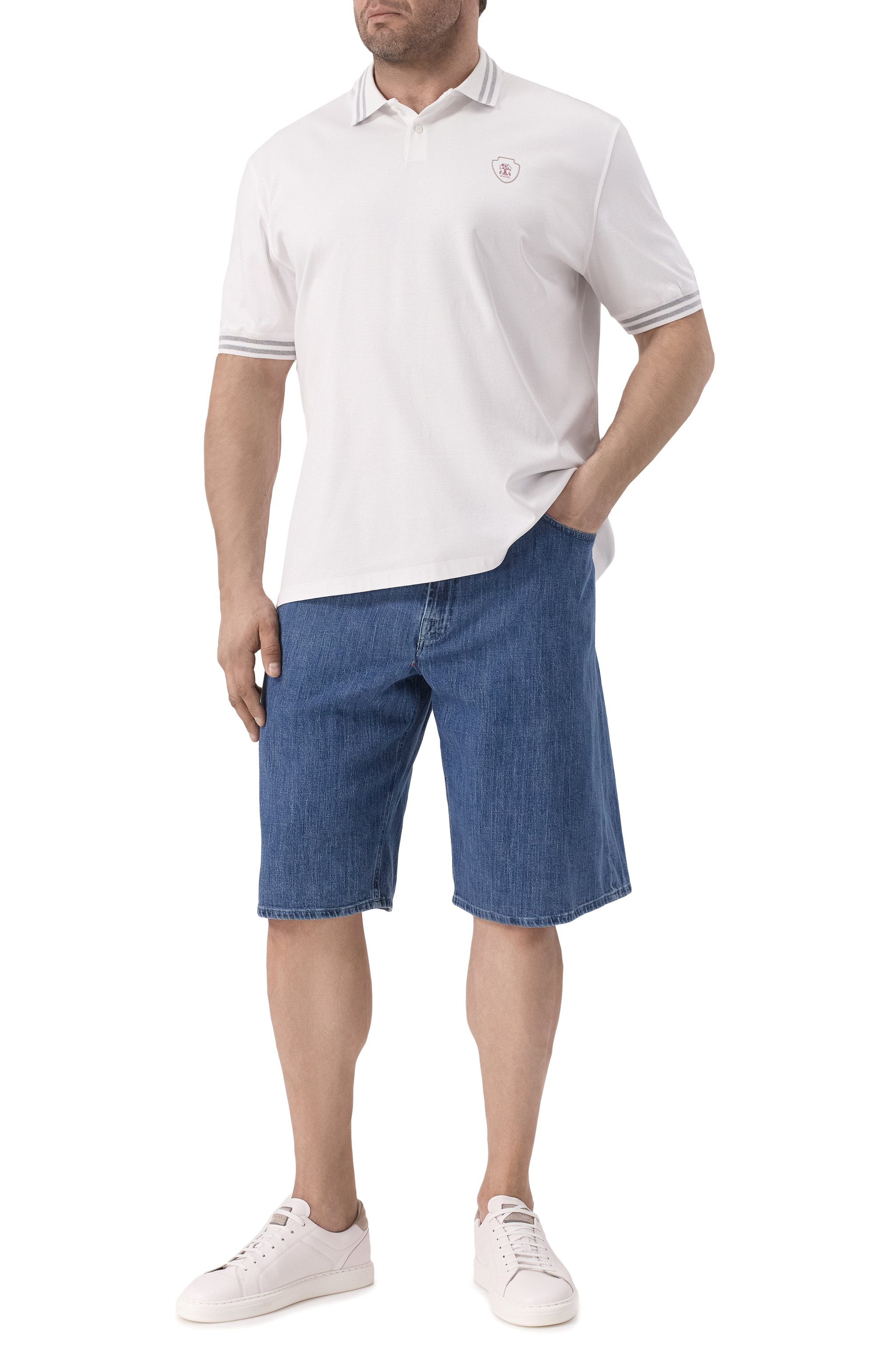 Джинсовые шорты ZILLI, арт. JPJ071M010325005F, фото 2