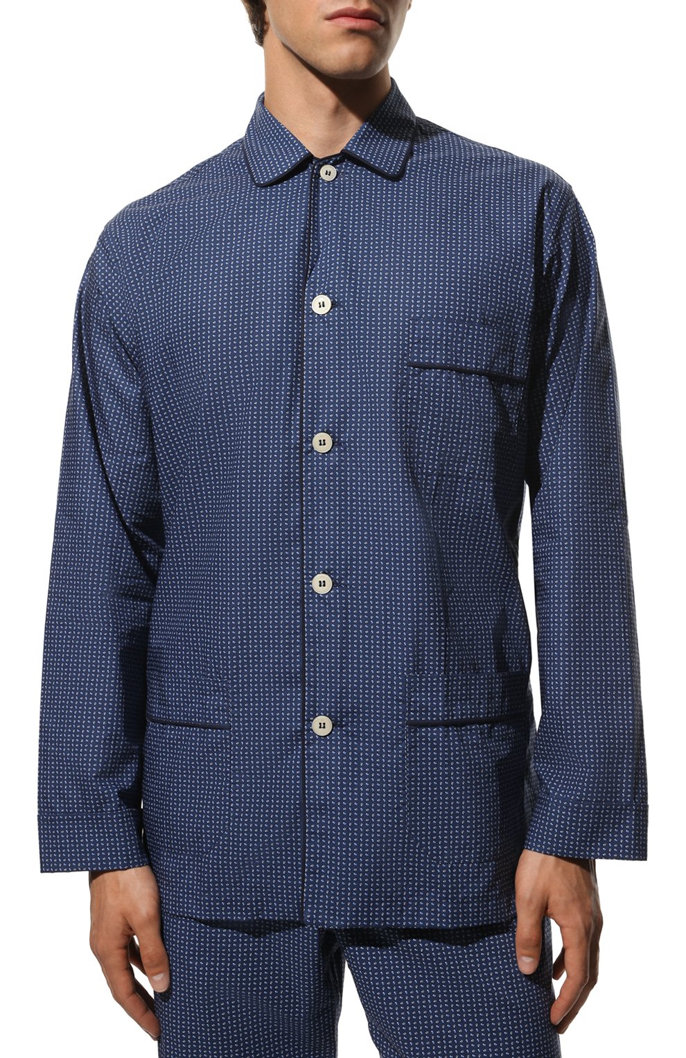 Хлопковая пижама ROBERTO RICETTI, арт. PIGIAMA VENEZIA LUNG0/R0CK 2317HW217740001, фото 3