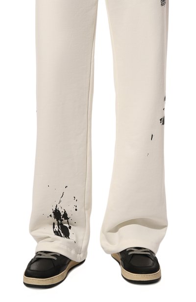 Кожаные кеды distressed CRIME LONDON черного цвета по цене 22300 руб., арт. 15208AA7, фото 3 Кожаные кеды distressed CRIME LONDON, арт. 15208AA7, фото 3