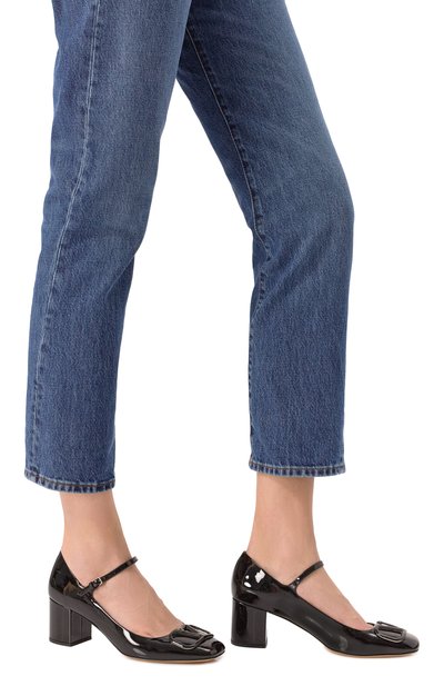 Кожаные туфли vlogo signature VALENTINO, арт. 5W2S0IA4/TMK, фото 3