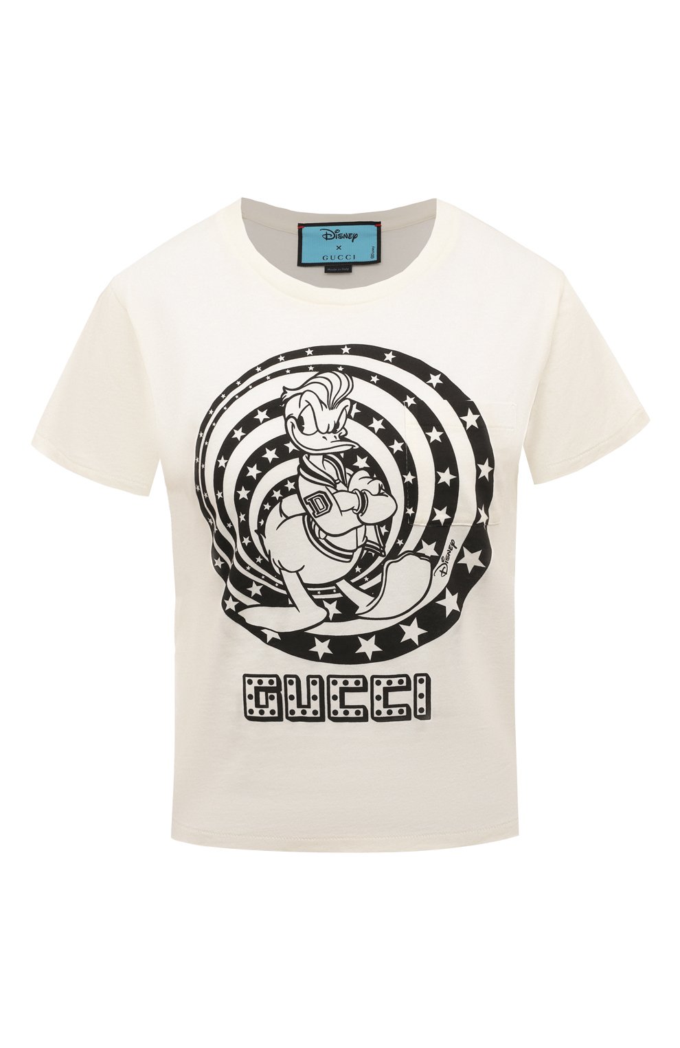 Хлопковая футболка disney x gucci GUCCI, арт. 644674 XJDBE, фото 1