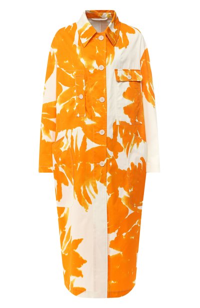 Женское хлопковое пальто DRIES VAN NOTEN, арт. 191-30224-7101