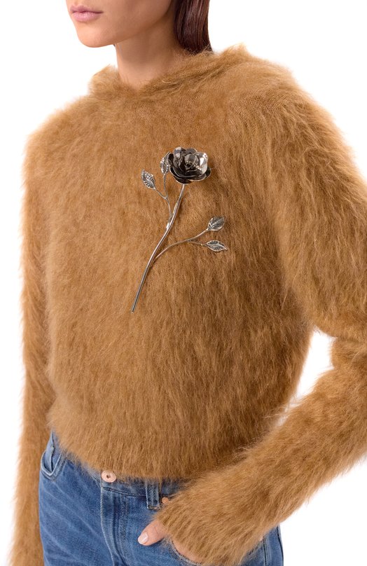 Шерстяное худи Giuseppe di Morabito 05FW2KNT376X 05444_SET Бежевый  05FW2KNT376X 05444_SET Фото 5