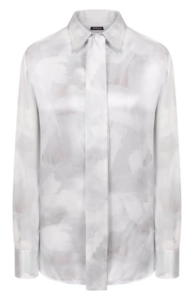 Женская атласная рубашка KITON, арт. D48407K0926E02_3
