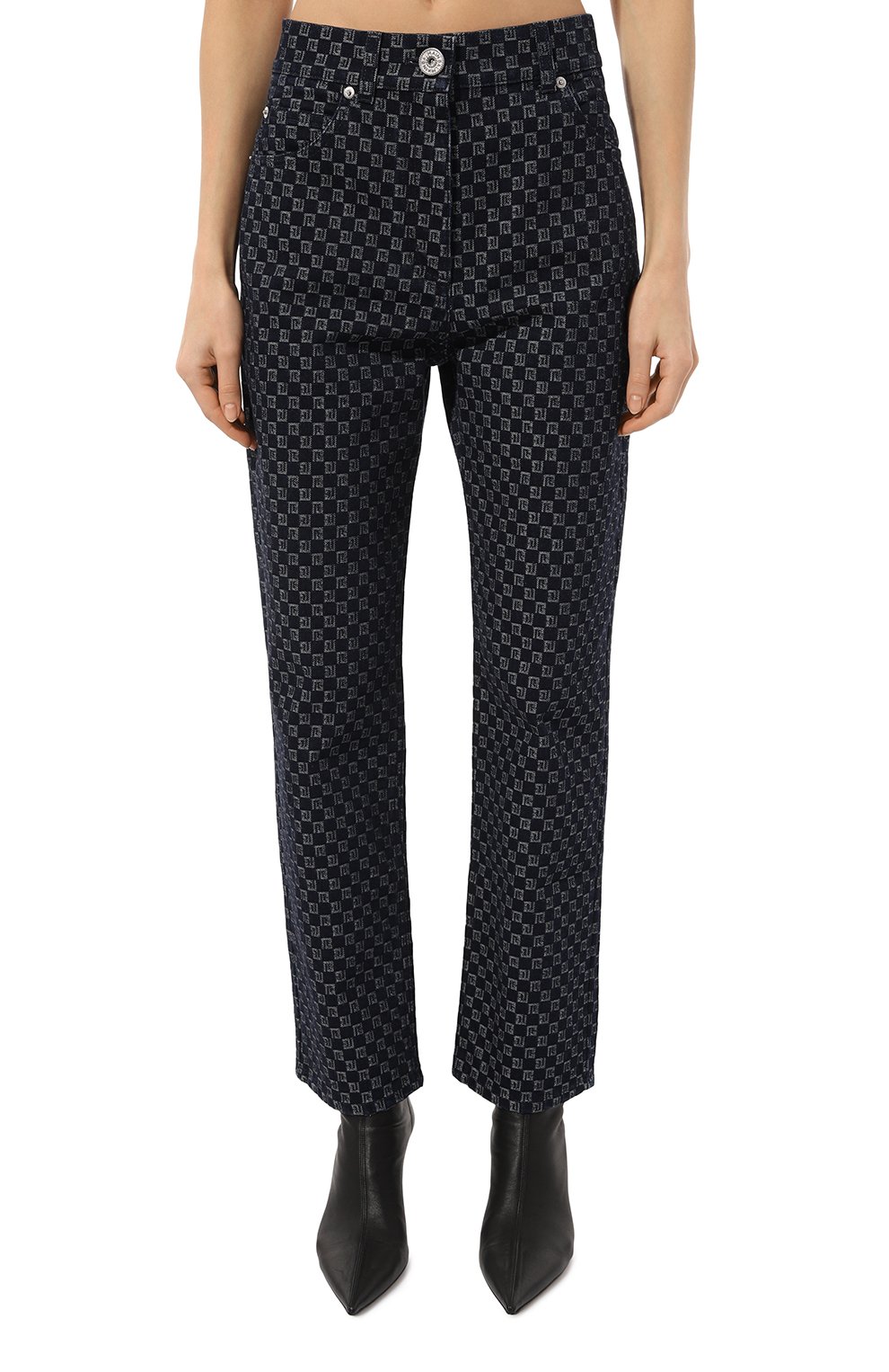 Джинсы BALMAIN темно-синего цвета по цене 125000 руб., арт. BF0MI020DD80, фото 3 Джинсы BALMAIN, арт. BF0MI020DD80, фото 3