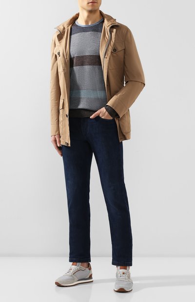 Джемпер из смеси шелка и кашемира GIORGIO ARMANI, арт. 3HSM34/SM20Z, фото 2