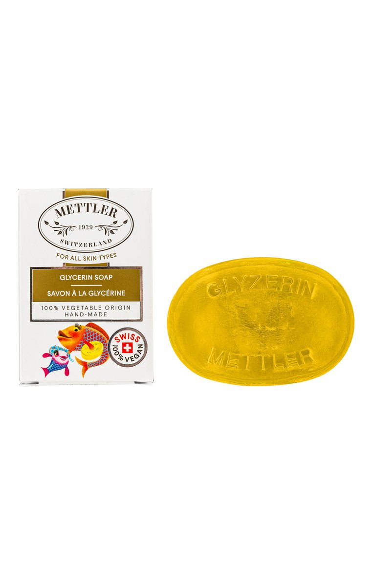 Глицериновое мыло (100g) METTLER 1929 бесцветного цвета, арт. 7610747900148 | Фото 5 (Назначение: Для тела; Тип продукта: Мыло; Региональные ограничения белый список (Axapta Mercury): Не проставлено; Косметика кросс-кт: Уход У)