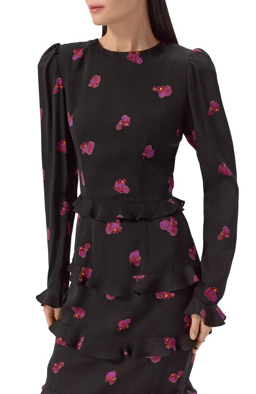 Платье из вискозы Ellyme 00413 Чёрный  00413 Фото 4