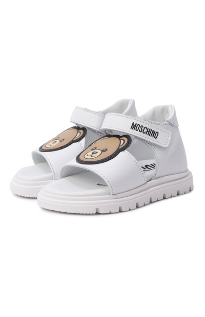 Кожаные сандалии MOSCHINO, арт. 82931/VARA0