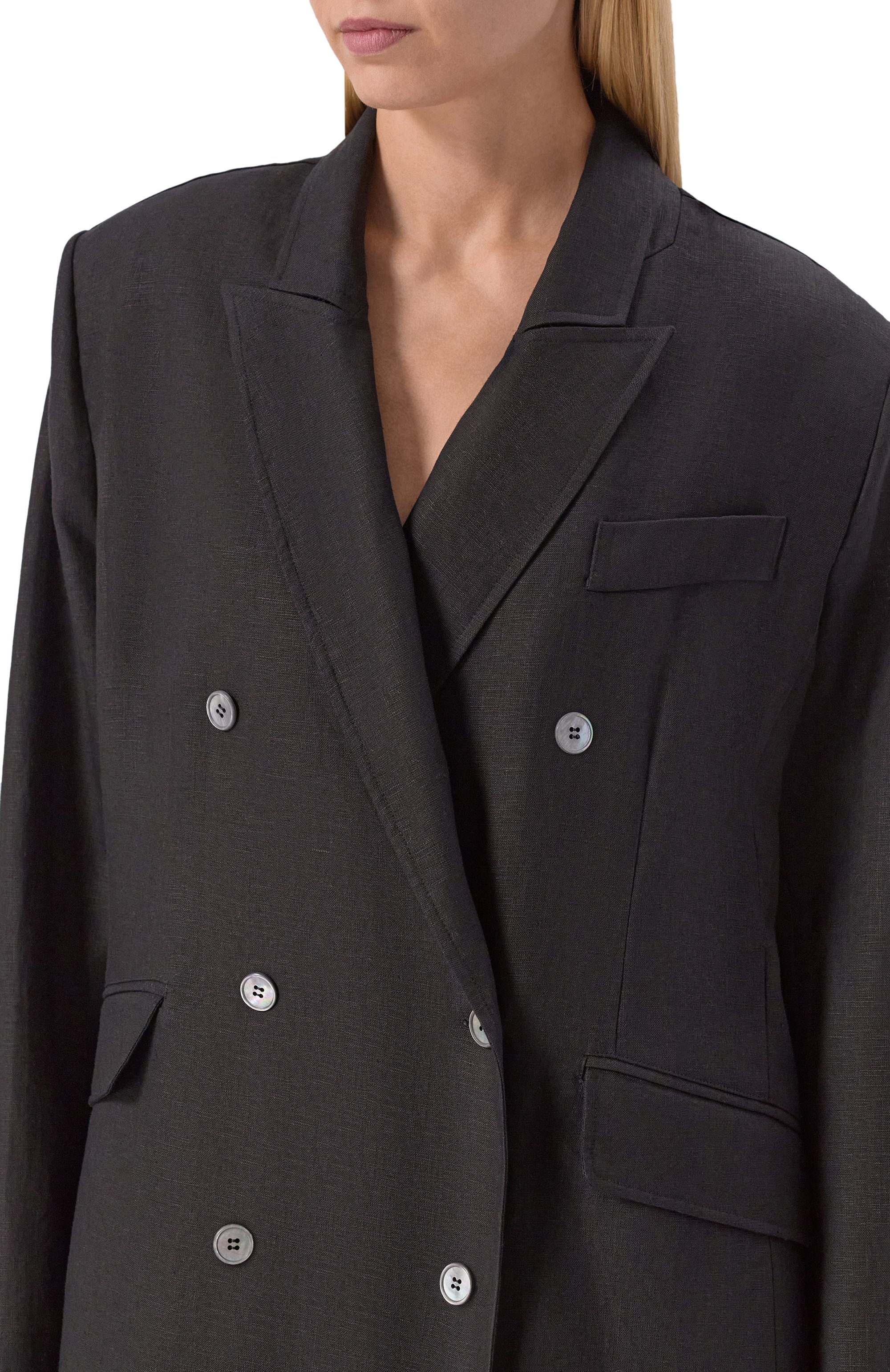 Льняной жакет MVST, арт. TXBCK-Y097-1/T1548, фото 5