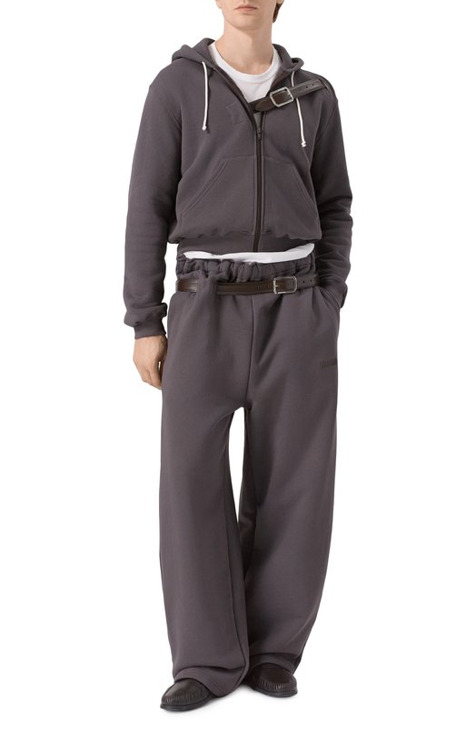 Хлопковые брюки Magliano MGSS26PA06012 Коричневый  MGSS26PA06012 Фото 2