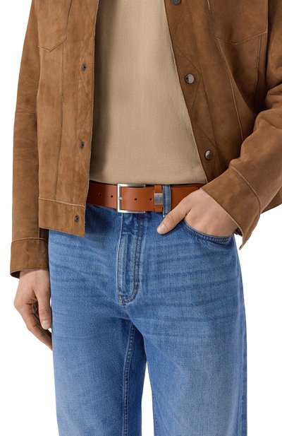 Мужской кожаный ремень BOSS, арт. 50475116