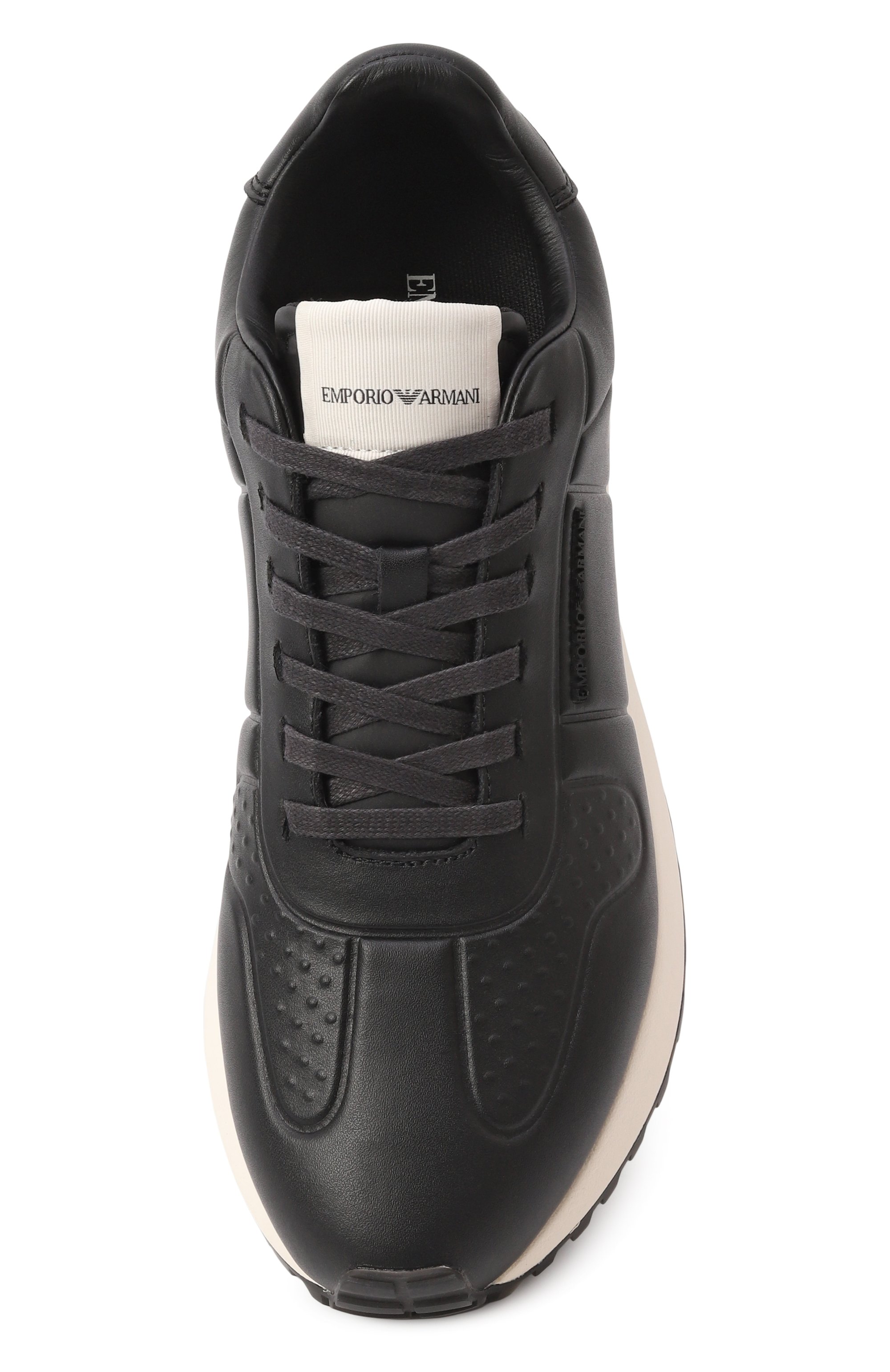 Кожаные кроссовки EMPORIO ARMANI, арт. X4X684/XR323, фото 6