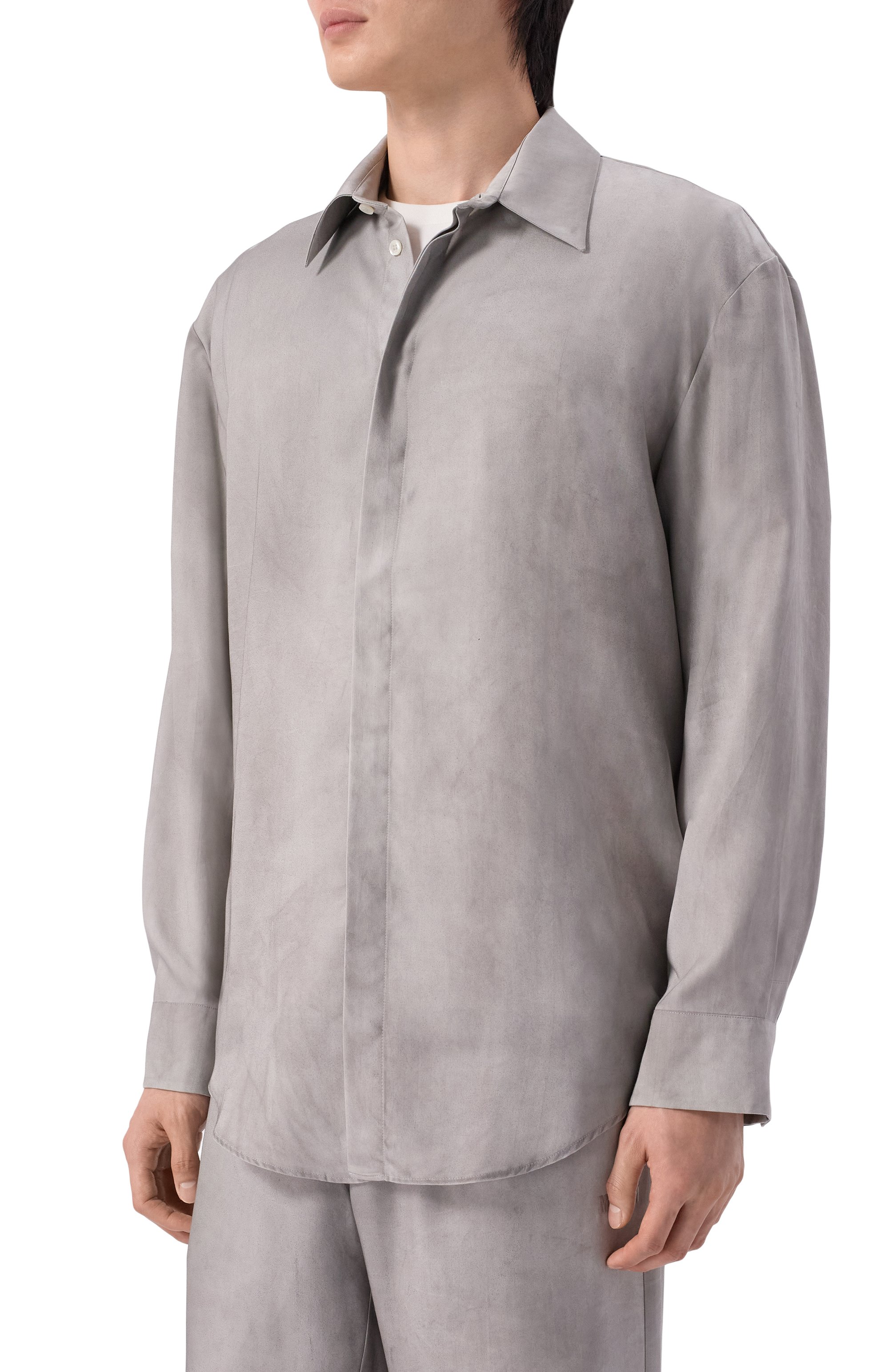 Рубашка из лиоцелла MSGM, арт. 4040ME09X/267009, фото 3