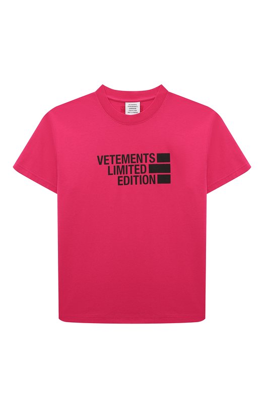 Хлопковая футболка VETEMENTS 18250₽