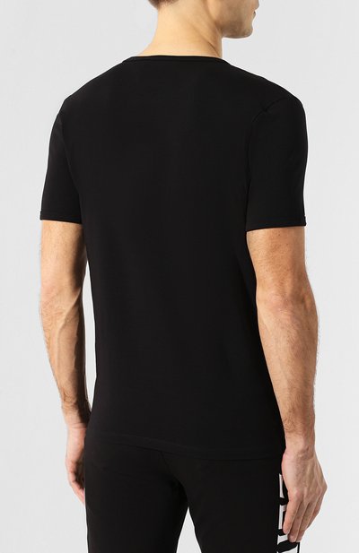 Хлопковая футболка  PLEIN SPORT, арт. P19C MTK1760 STE008N, фото 4