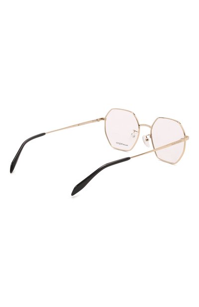 Оправа ALEXANDER MCQUEEN золотого цвета по цене 31950 руб., арт. AM0338 001, фото 4 Оправа ALEXANDER MCQUEEN, арт. AM0338 001, фото 4