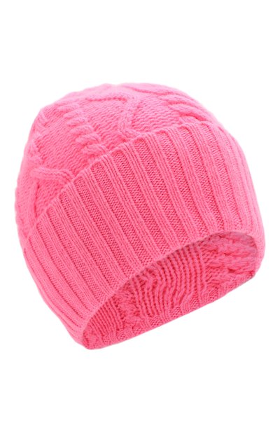 Кашемировая шапка FTC розового цвета по цене 10800 руб., арт. 770-0020, фото 1 Кашемировая шапка FTC, арт. 770-0020, фото 1
