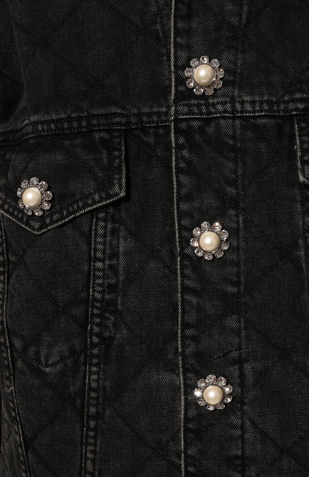 Джинсовая куртка MIU MIU, арт. GWB132-1Z30-F0002, фото 5