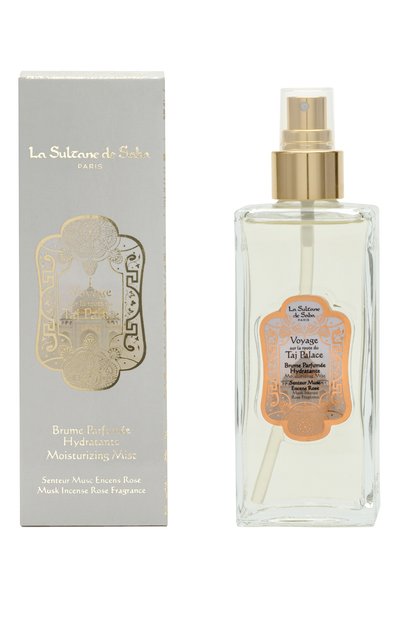 Парфюмированный увлажняющий спрей для тела "мускус, ладан и роза" (200ml) LA SULTANE DE SABA бесцветного цвета по цене 10300 руб., арт. 3700448606402, фото 4 Парфюмированный увлажняющий спрей для тела "мускус, ладан и роза" (200ml) LA SULTANE DE SABA, арт. 3700448606402, фото 4