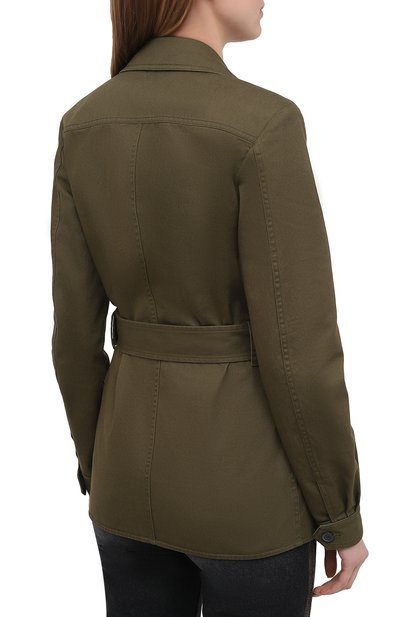 Хлопковая куртка SAINT LAURENT, арт. 506647/Y153W, фото 4