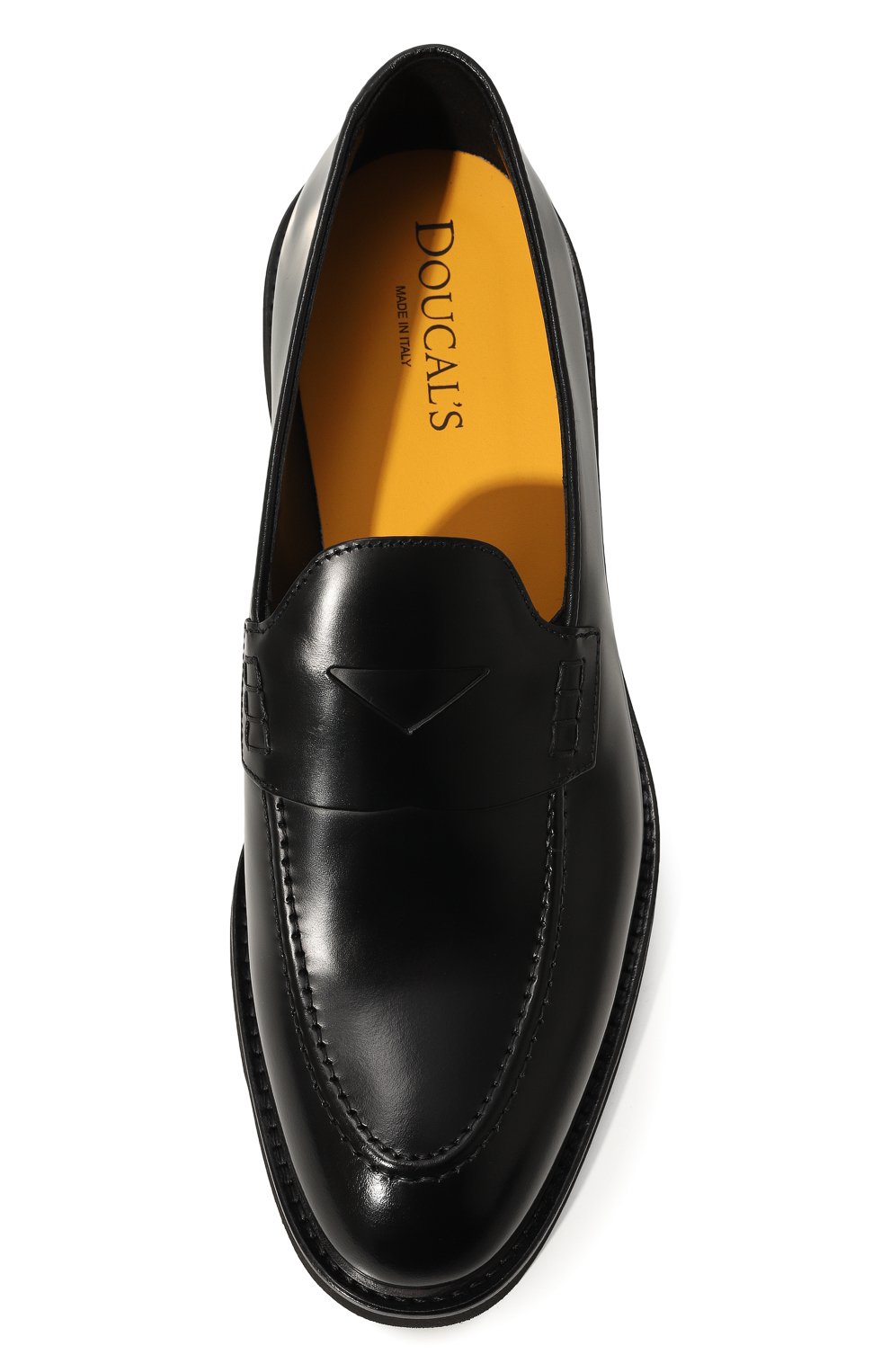 Кожаные пенни-лоферы DOUCAL'S, арт. DU3340VER0UF007N, фото 6