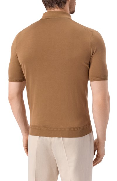 Шелковое поло STEFANO RICCI, арт. K616215P31/F25101, фото 4