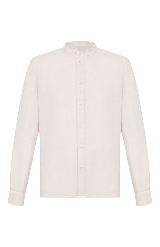 Льняная рубашка 120% Lino 33ALIM1159/0115/S00 Серый 33ALIM1159/0115/S00