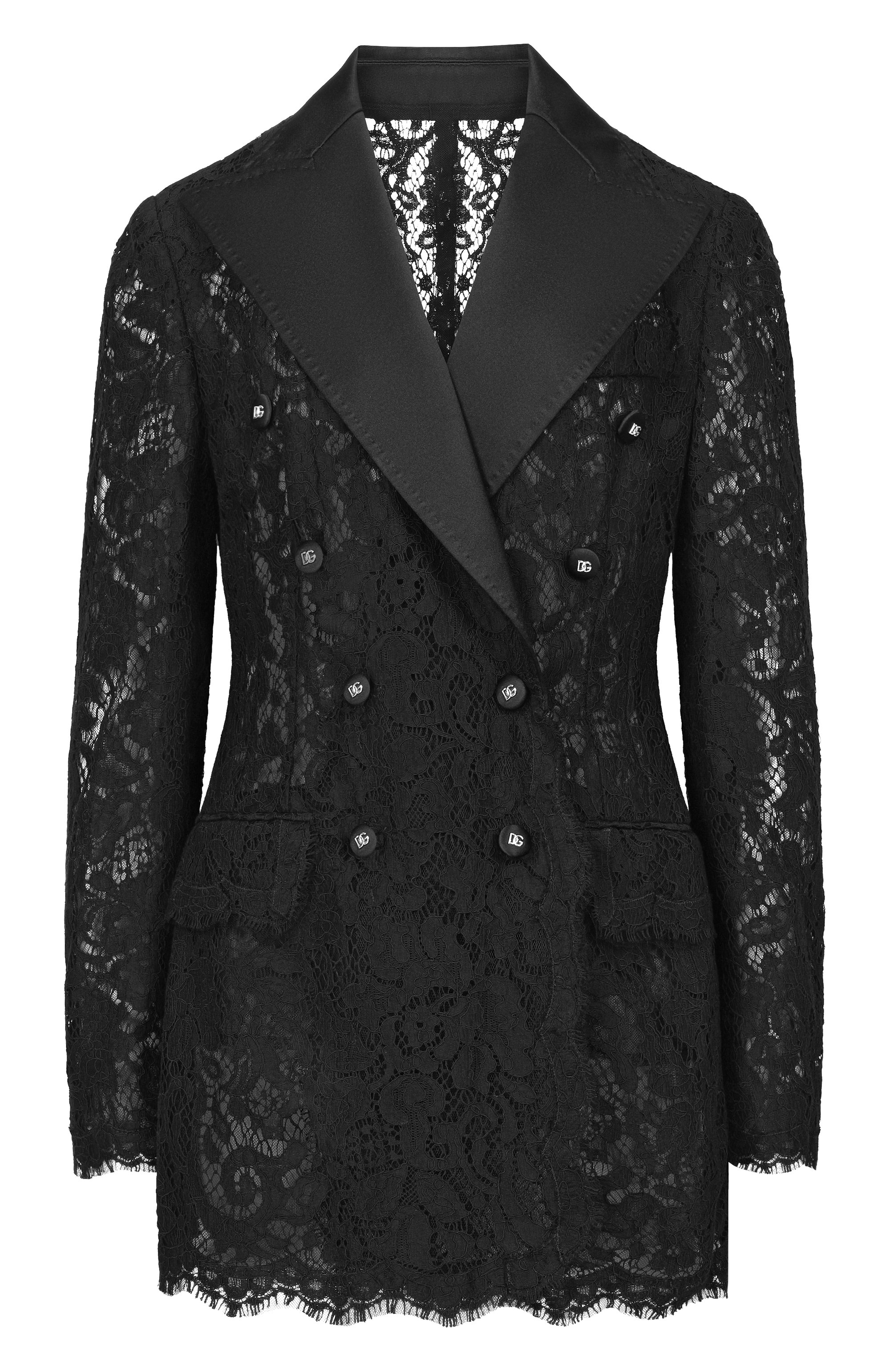 Жакет из хлопка и вискозы DOLCE & GABBANA, арт. F29TRT/HLMTB, фото 1