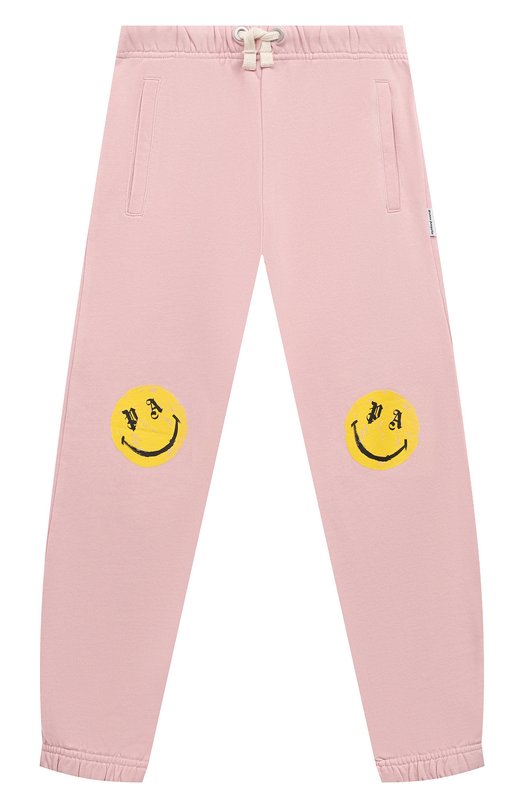 

Хлопковые джоггеры Palm Angels, Розовый