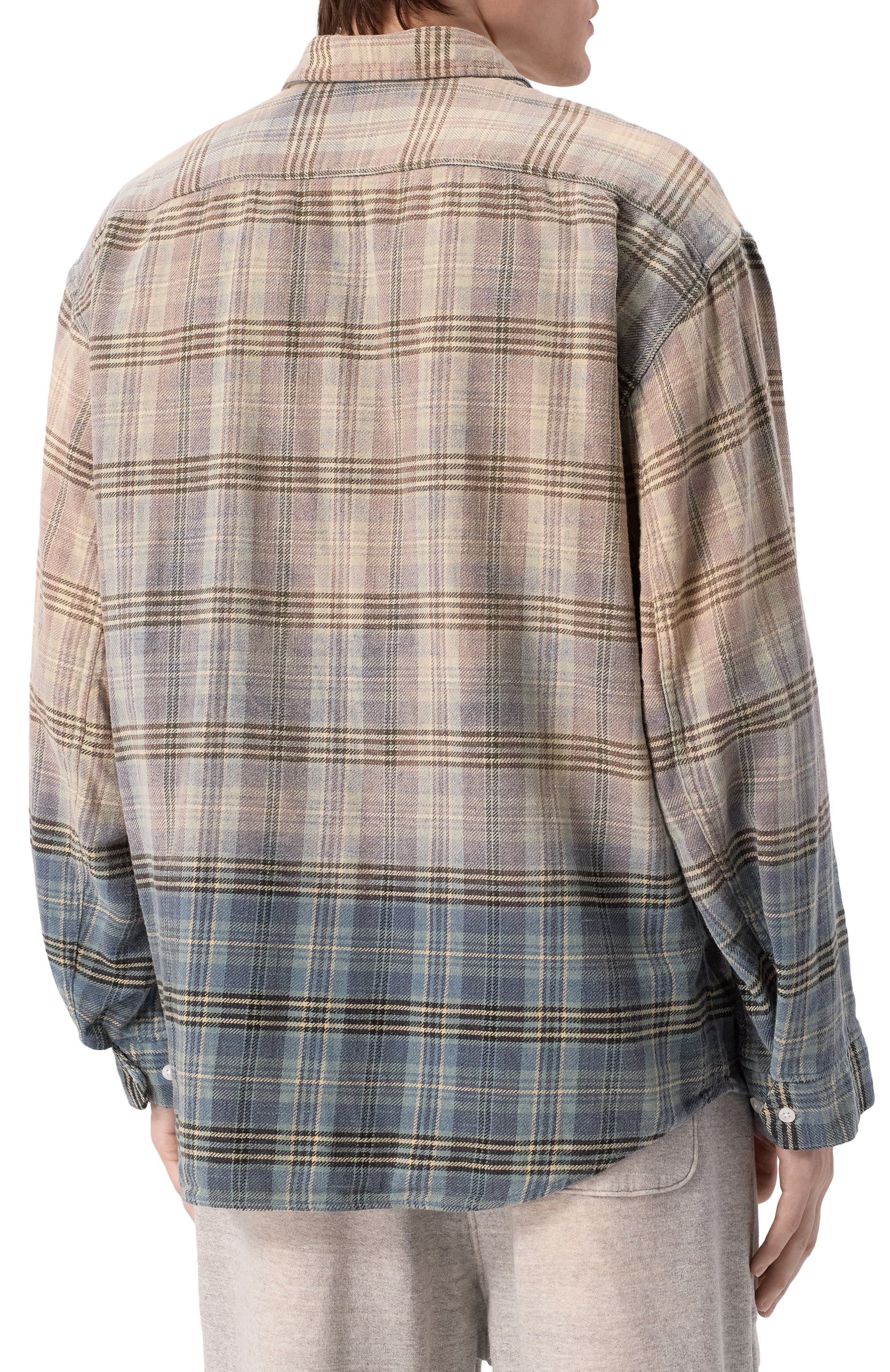 Хлопковая рубашка R13 разноцветного цвета по цене 76050 руб., арт. R13MR266-R458B, фото 4 Хлопковая рубашка R13, арт. R13MR266-R458B, фото 4